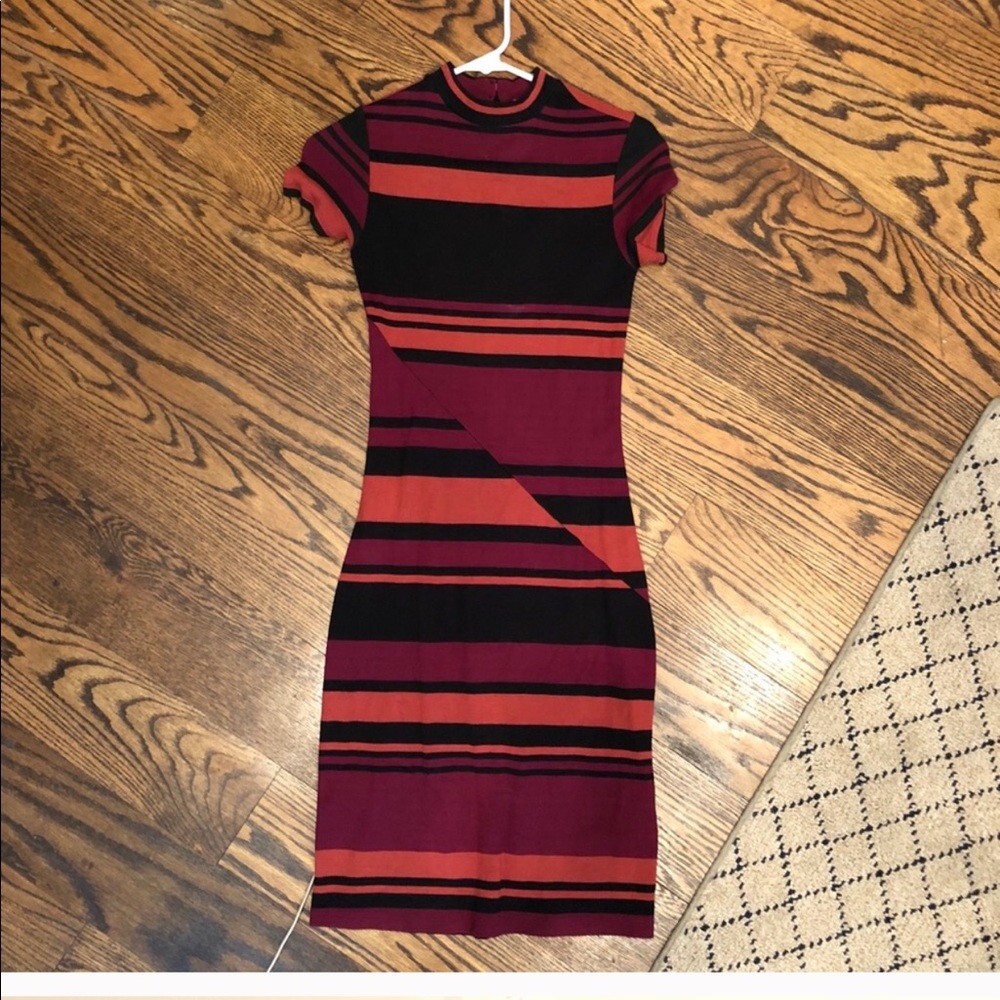 Bodycon striped dress! Sz small